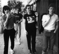 XTC circa 1980: Courtesy of chalkhills.org