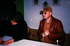 Colin Moulding and Andy Partridge at Tower Records, NYC, February 1999