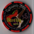 limited edition holiday casino chip from The Hard Rock Casino