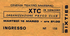 ticket to XTC at Cinema Teatro Massimo, Genova, Italy, on March 16, 1982
