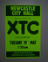 tour poster for Newcastle City Halls, 19 May 1981